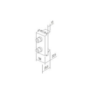 Alternative view of Modul Hátalaratengill 2xRCA sv
