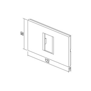 Alternative view of Modul Rammi 1/3M Sv.matt