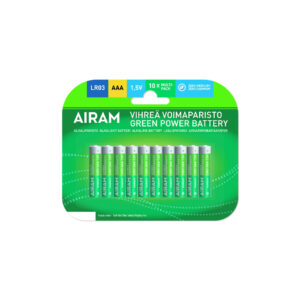 Rafhlaða AAA LR03, 1,5V 10 stk Alkaline
