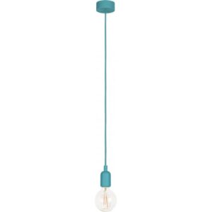 Silicone hangandi ljós 60W E27 Turquoise