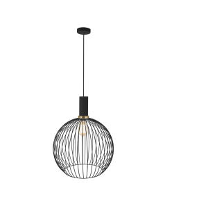 OONAH hangandi Q350m 60W E27 svart/gull