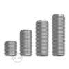 Threaded tubes - 10 pieces - Lenght: 2,5 cm