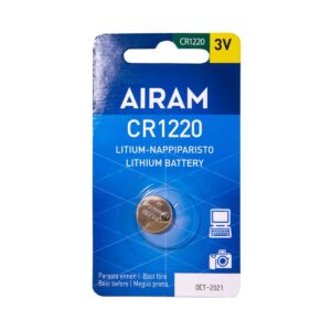Rafhlaða CR1220 3V Lithium