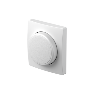EK Lok og hnappur f/dimmer hvítur