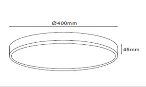 Alternative view of LVL MACARAON Led ljós