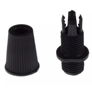 Cable clip clamp - Finish: Black