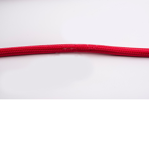Tausnúra rúnuð 2x0,75q rauð