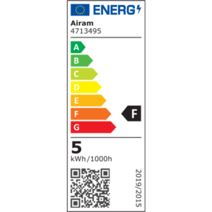 Alternative view of Led G125 4W 470lm 27K E27 glær dimmanleg