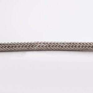 Rúnnuð metalsnúra 2x0,75 metal