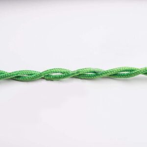 Tausnúra snúin græn 2x0,75q