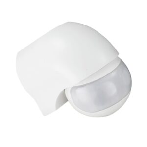 Hreyfiskynjari 180° á vegg 1200W IP44 hvítur
