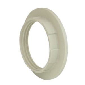 Hringur fyrir E27 fal hvítur