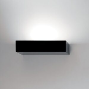 Veggljós NET R7s 300W upp Svart L27