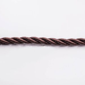 Tausnúra snúin 2x0,75 brún