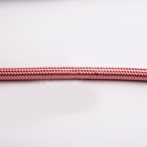 Tausnúra rúnuð 2x0,75q bleik