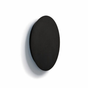 RING LED L veggljós Q350 12W 3K svart