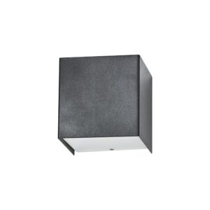 CUBE veggljós 1X50W G9 9X9 svart