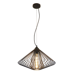 DAXOS hangandi Q480 60W E27 svart