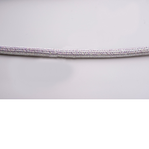 Tausnúra rúnuð 2x0,75 metalhvít