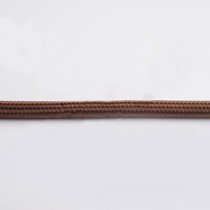 Tausnúra rúnuð 2x0,75q brúnn