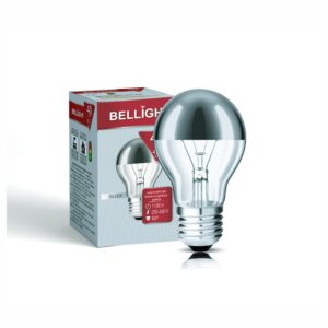 Toppspegilpera GLS silfur 40w E27