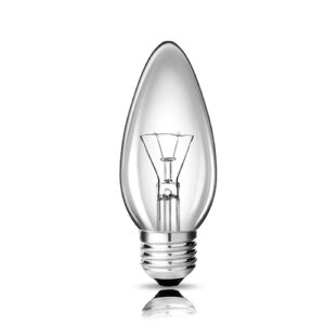 Kertapera 40W glær E27