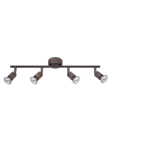 BASE kastari á stöng 4x5W GU10 rustica án peru