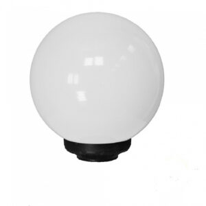GLOB 250 á 60mm staur E27 opal svart