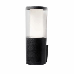 CARLO-WALL útiljós á vegg, 26 cm, svart