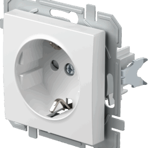 Alternative view of LOGIQ Tengill Schuko 16A hvítt