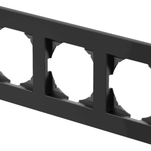Alternative view of LOGIQ FLAT Rammi 3f. svartur