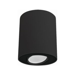 SET loftljós svart LED GU10  10W 100X120mm