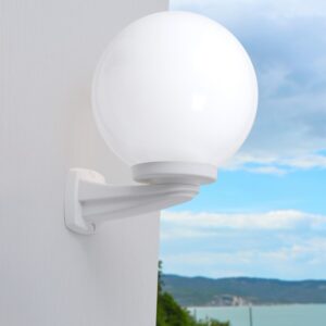 Alternative view of G250 Veggljós E27 Hvítt/opal IP55