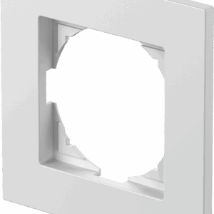 Alternative view of LOGIQ FLAT Rammi 1f. hvítur