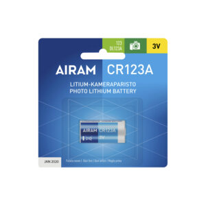 Rafhlaða CR123A 3V Lithium
