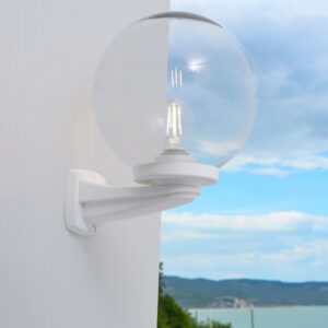 Alternative view of G250 Veggljós E27 Hvítt/glært IP55