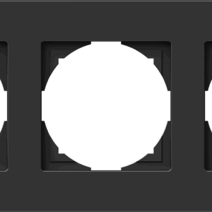 LOGIQ FLAT Rammi 3f. svartur