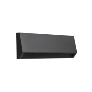 KITO Led útiljós á vegg, 4W 220mm, svart IP65