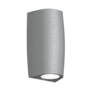 MARTA 90-2L útiljós á vegg, 2x3,5W GU10 grátt IP55