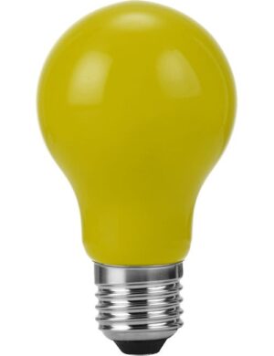 A60 LED E27 1W Gul
