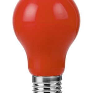 A60 LED E27 1W Rauð