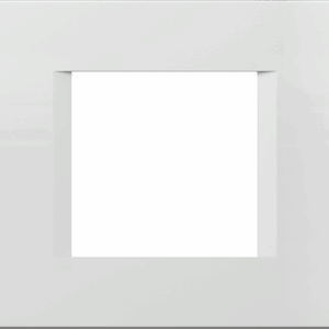 Modul rammi 5x2F Matt hvítt