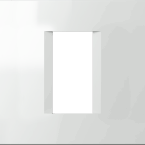 Modul Rammi 1/3M Matt hvítt