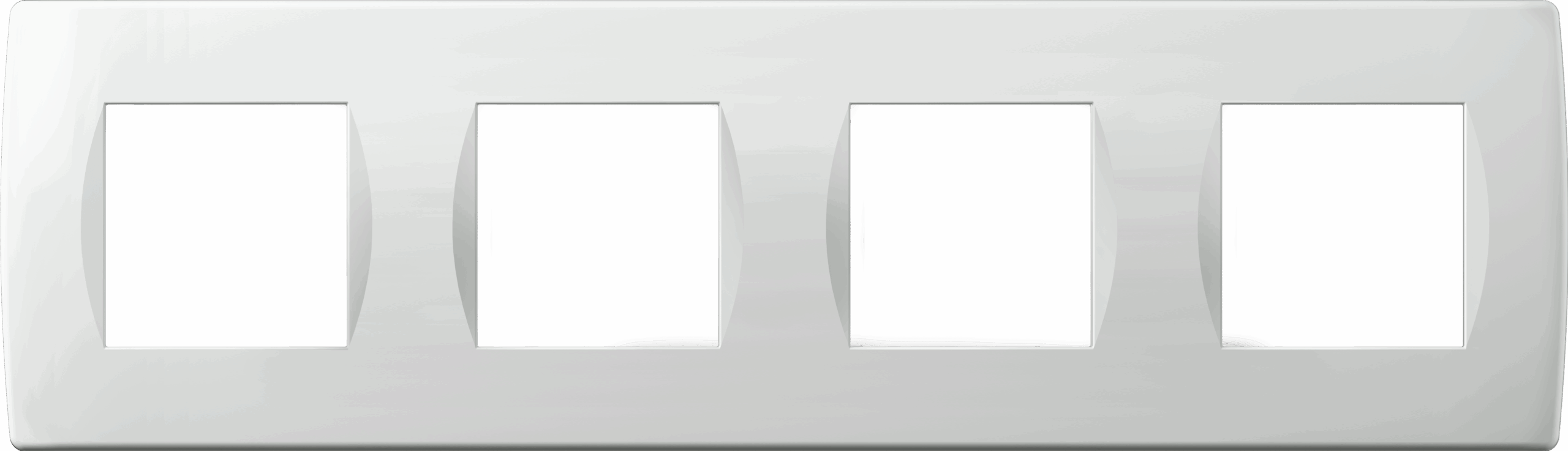 SOFT Rammi 4x2M hvítur