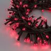 120 Ljósa Inni/Útisería 3mm LED - 29m Rauð