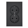 Adria Schuko 2f. tengill svartur 16 A, 250 V~