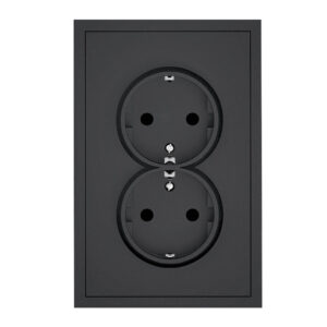 Adria Schuko 2f. tengill svartur 16 A, 250 V~