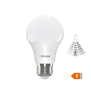 LED A60 12W 1200lm 3K E27 m/hreyfiskynjara