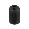 Fatning E27 plast svart