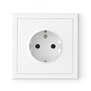 Adria Schuko tengill hvítur 16 A, 250 V~